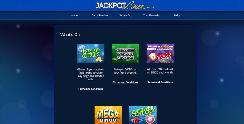 Jackpot Liner Lobby
